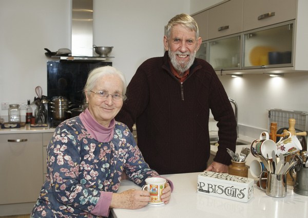 Retired couple settle at location they helped to plan